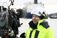 Det är bra att ha fått den flytande terminalen på plats, gasen behövs framför allt under vintern, säger Gasgrids vd Olli Sipilä.