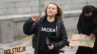 Klimataktivisten Greta Thunberg är i ordväxling med en kontroversiell influerare. Arkivbild.