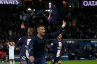 Kylian Mbappé blev stor matchhjälte för PSG.