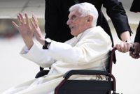 Den tidigare påven Benedictus XVI på en bild från 2020.