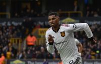 Marcus Rashford petades – men hoppade in och avgjorde för Manchester United.