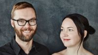 Ville Hara och Anu Puustinen från arkitektbyrån Avanto.