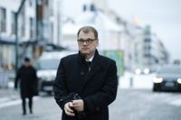 Statsminister Juha Sipilä.