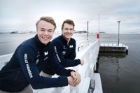 Edvard Bremer och Oskari Muhonen hittade ett gemensamt projekt: OS i Paris 2024.