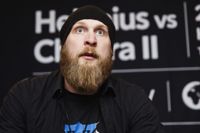 Robert Helenius berättar att han är starkare än förut.
