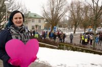 AKTIVIST. Anastasia Amargianitakis tog genast tagi saken och arrangerade en demonstration mot våld.