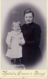 VILJESTRYRKA. Alva Forsius arbetade för kvinnornas och barnens väl.