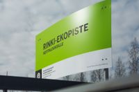 RETURNYTT. Lovisaborna kan nu sortera och återvinna via Rinkis nya återvinningsstation vid S-market på Arkitektvägen.