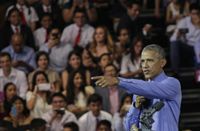 Obama talade till deltagare i Young Leaders of the Americas Initiative i Lima, Peru.