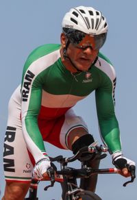 Bahman Golbarnezhad deltog för andra gången i paralympics.