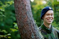 Bloggare. Alexander Beijar bloggar på ostnyland.fi om livet i armén.