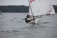 ARBETSFYLLD HELG. BSS-seglaren Walter Wahlroos knep sommarens tredje FM-medalj på hemmavattnet i Emsalö.