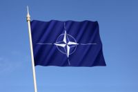 FLAGGAR FÖR NATO. Nio av 22 östnyländska delegater vill att Finland går med i Nato.
