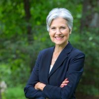 Jill Stein kandiderar för gröna partiet.