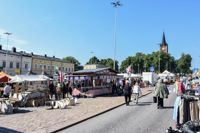 LOVISAMARKNAD. På torsdag stängs gatorna av i Lovisa när det är dags för heldagsmarknad.
