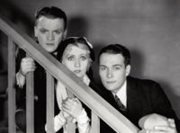 Veckans bästa. James Cagney, Joan Blondell och Edward Woods i gangsterklassikern The Public Enemy som sänds i Yle Teema på söndag kl. 18.