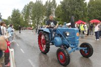 Raritet. Denna traktor av märket Lanz är den enda i sitt slag i Finland.