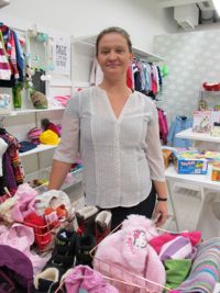 FRÄSCHT. Intresset är stort för second hand och i Lillemor´s byts varorna byts ofta, berättar Daniela Karlsson.
