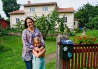 Debut. Huset vid ån, där familjen Roo bor, är med i Lovisa historiska hus för första gången.
