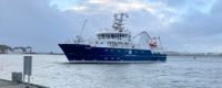 Fartyget Skagerak är ute för att samla vattenprover i i Östersjön. Proverna ska ge forskare mer kunskap om hur Nord Stream-läckorna har påverkat vattnet och livet däri.