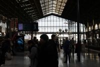 Flera personer skadades i en knivattack vid Gare du Nord på onsdagsmorgonen. Arkivbild.