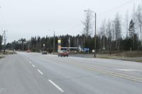 Korsningen mellan stamväg 51 och Täktervägen är en av de fyra korsningar i Ingå som definierats i en uppdaterad version av förbättringsplanen för stamväg 51.