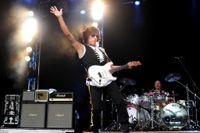 Gitarrvirtuousen Jeff Beck har gått bort. Arkivbild.