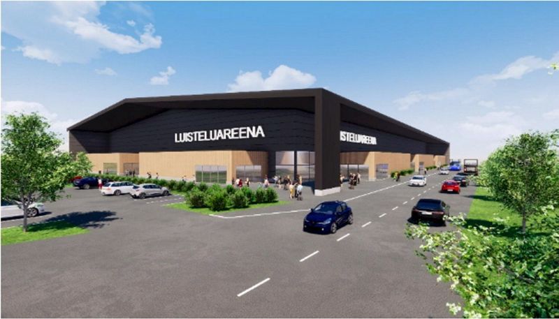 Så här kunde skridskoarenan i Malm se ut. Markus Larsson – mannen bakom projektet – ser ett behov av en allaktivitetsarena där föräldrar kan gå på gym eller i butiker medan baren utövar sina hobbyer.