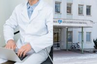 På hälsovårdsventralen i Borgå går mottagningen av patienter långsamt på grund av IT-problem.