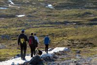 Mätstationen ligger vid fjället Saana.
