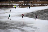 Förhållandena var minst sagt utmanande i Österbyloppet i Ekenäs för en vecka sedan.