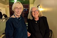 – Det är underbart att det ordnas en sån här litteraturfestival som Gränslöst, här vi har möjlighet att träffa en rad olika författare. Jag hoppas att det blir en tradition, säger Tove Fagerholm och får medhåll av Solveig Ekman.