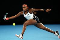 Coco Gauff ger aldrig upp.