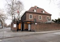 Turkiska ambassaden i Villa Bonde på Dag Hammarskjölds väg i Stockholm. Arkivbild.