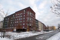 Stadsdelen Kungseken byggs som bäst i norra Helsingfors.