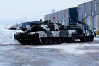 Leopard 2 finns hos ett antal europeiska länders försvarsmakter, här den danska. Arkivbild.