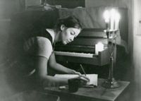 Ann-Elise Hannikainen fotograferad på 1960-talet.