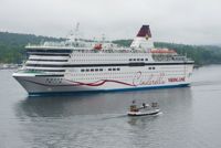 Viking Lines Cinderella i Stockholms skärgård.