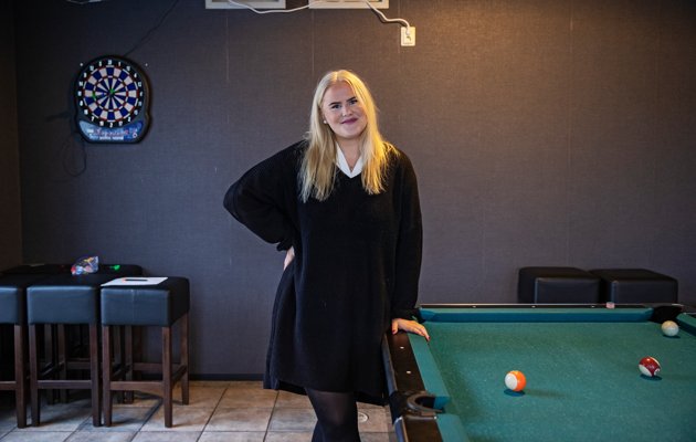 Katharina Koschinski är Luckans nya ungdomsinformatör. "Det finns mycket jobb", säger hon.