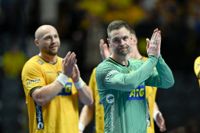 Andreas Palicka efter segern mot Egypten.
