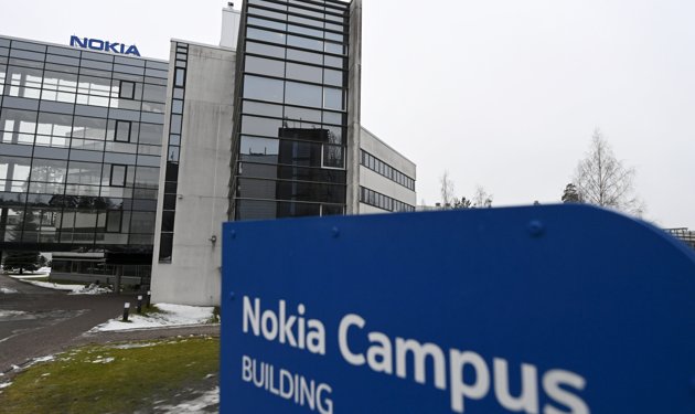 Nokia drar nytta av sin starka position inom fasta nät och infrastruktur, skriver Lars Söderfjell. Bild från i veckan på bolagets kontor i Esbo.