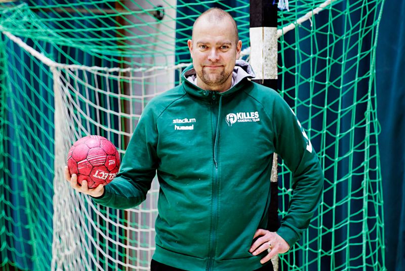 Christian Illman är tränare, och hela hans familj spelar handboll.
