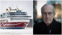 Företagsledaren och bankmannen Lars G Nordström anser att om Viking Line och Eckerö skulle samarbeta så skulle de bli en ”formidabel konkurrent” till Silja Line. Till vänster fartyget Viking Glory.