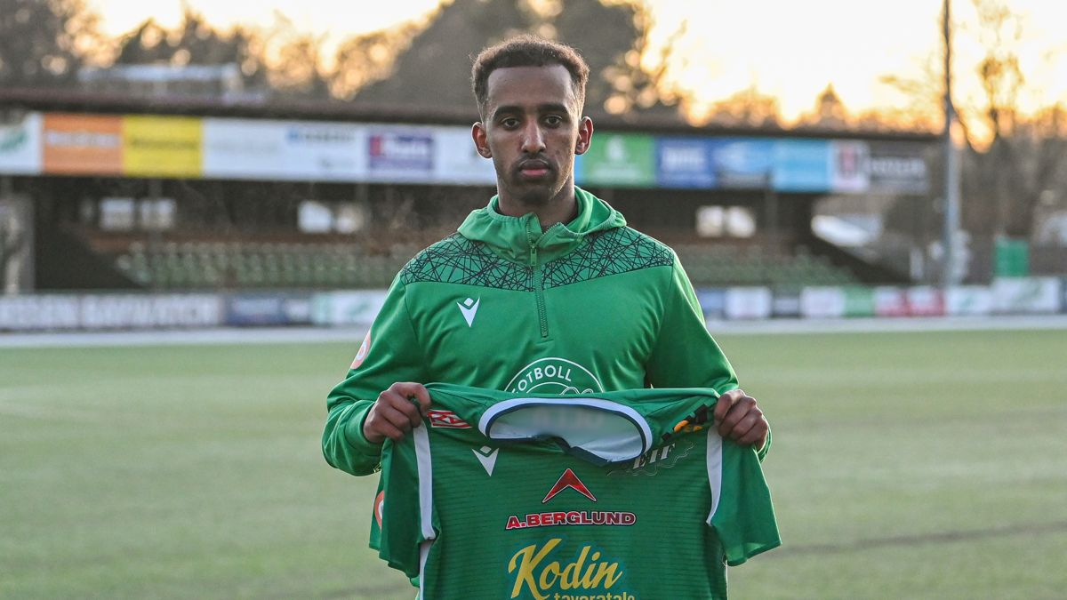 Fahad Muhamed är EIF:s senaste tillskott.