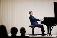Antti Siirala var solist på Helsinki Seriös konsert.