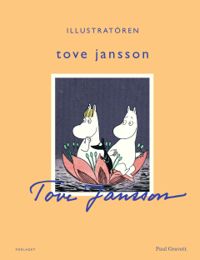 Illustrationskonst. Pärmbilden är ur den tecknade serien Mumindalen blir djungel, 1956.