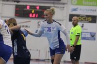 Finland inleder EM-kvalet på hösten. Här är Ellen Voutilainen fotograferad i samband med en landskamp i Karis.