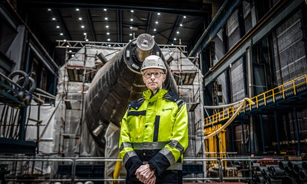 Fredrik Gustafson är chef för försäljningen vid Saab Kockums i Karlskrona där de svenska ubåtarna tillverkas.