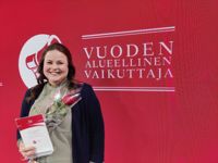 Annica Lindström är också nominerad till Stora journalistpriset för granskningen av trakasserier i teatervärlden på Åland. 