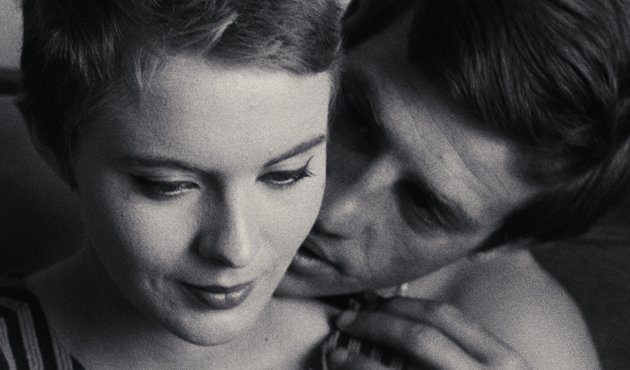 Jean Seberg och Jean-Paul Belmondo i Till sista andetaget.